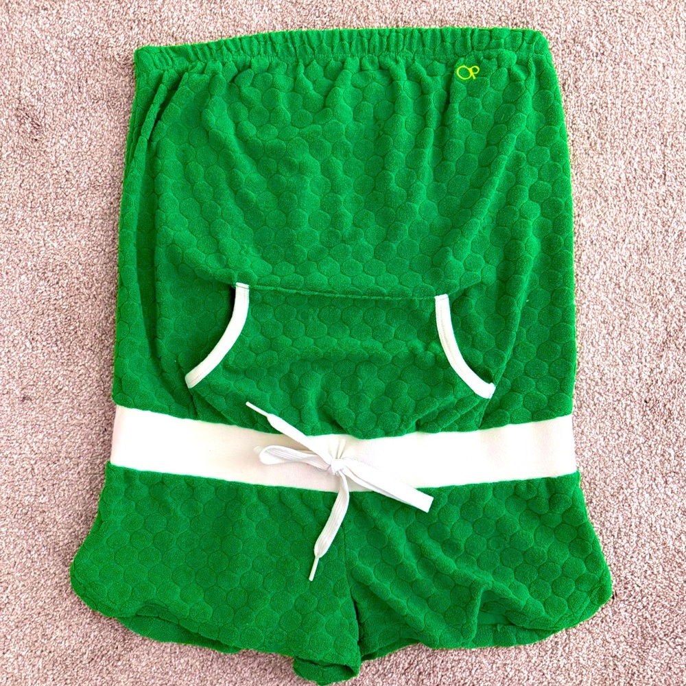 Green Terry Romperfrom No Boundaries Juniors’ size S